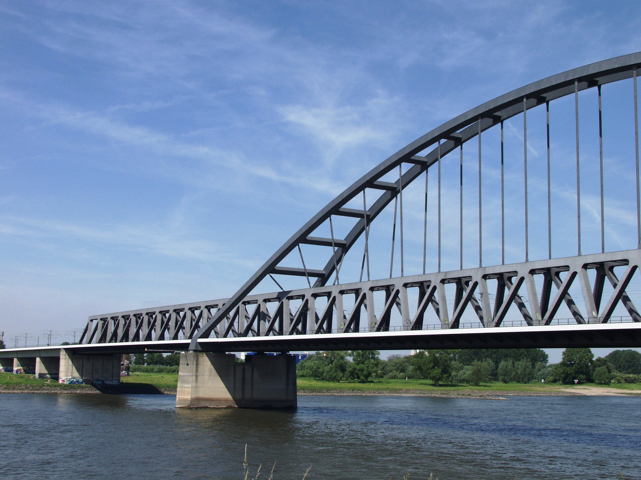 Railway Bridge Duesseldorf